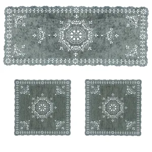 رومیزی طرح شاه عباسی مجموعه 3 عددی