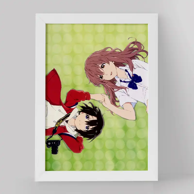 تابلو خندالو مدل شوکو و یوزورو نیشیمیا انیمه سایلنت ویس کد 15820