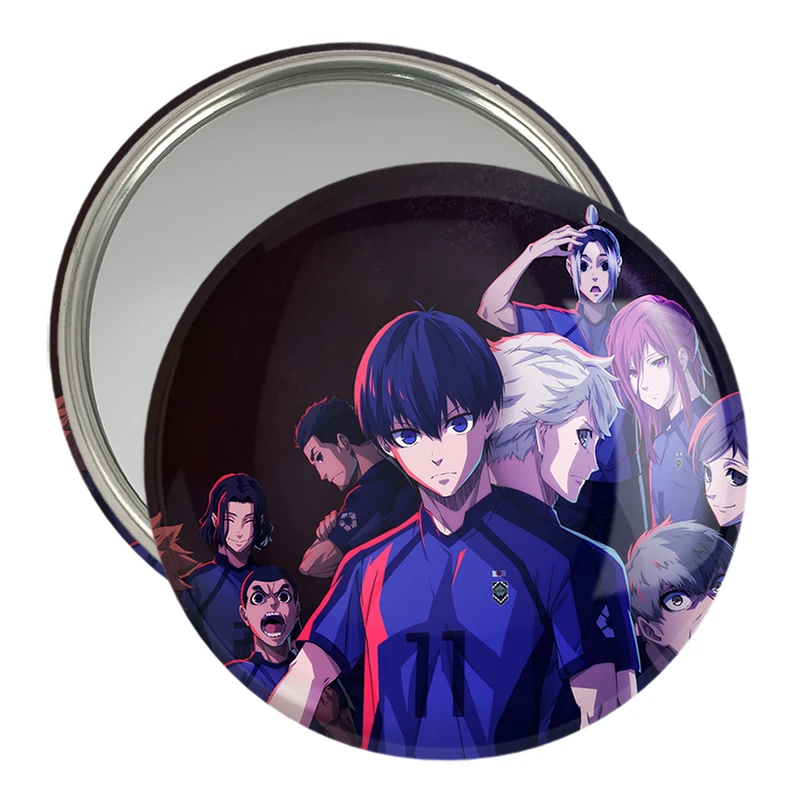 آینه جیبی خندالو مدل انیمه بلو لاک Blue Lock کد 24405