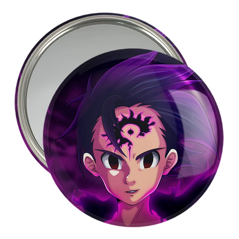 آینه جیبی خندالو مدل زلدریس انیمه هفت گناه کبیره  کد 17522