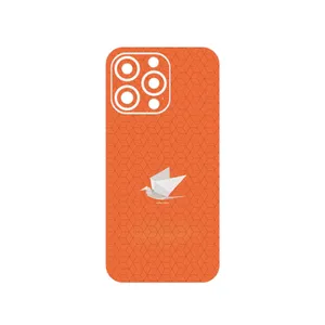 MAHOOT Minimalist origami bird Cover Sticker for Apple iPhone 13 Pro Max