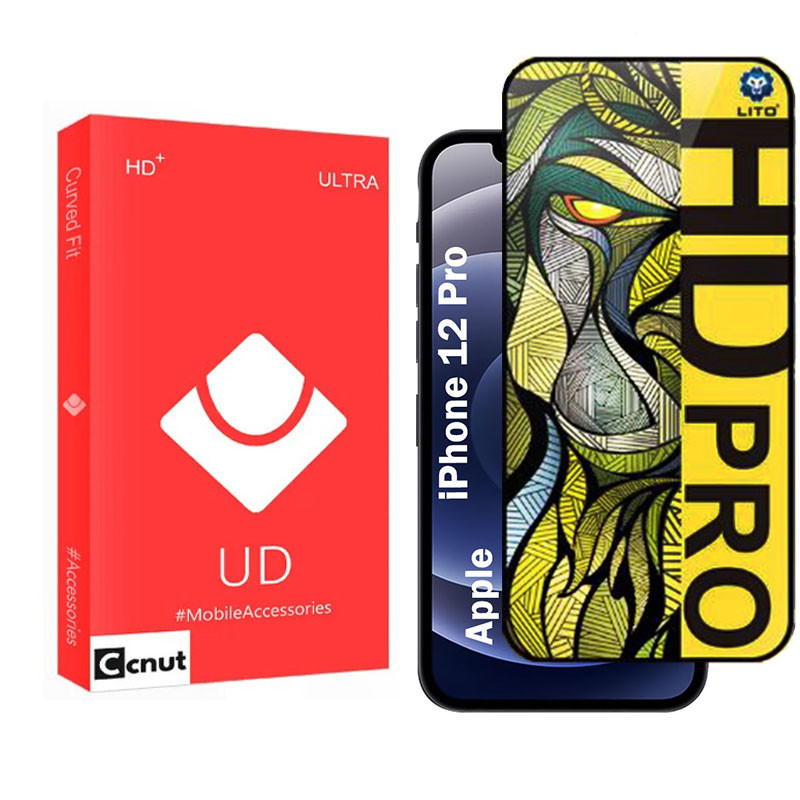 محافظ صفحه نمایش کوکونات مدل LitohM-UDR مناسب برای گوشی موبایل اپل iPhone 12 Pro