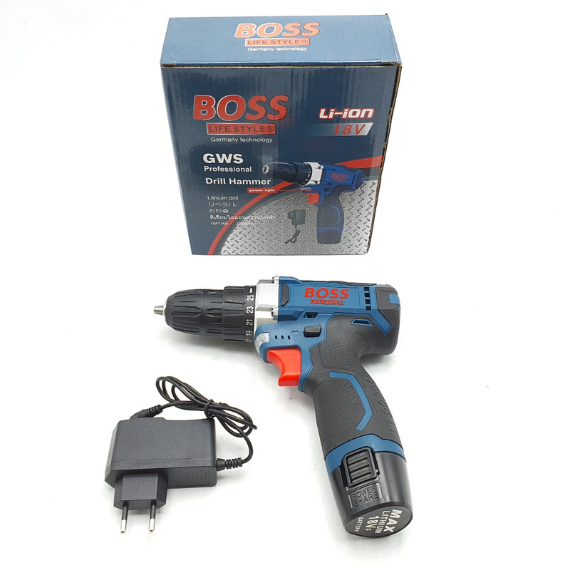 پیچ گوشتی شارژی باس مدل GWS-18V پیچ گوشتی شارژی باس مدل GWS-18V