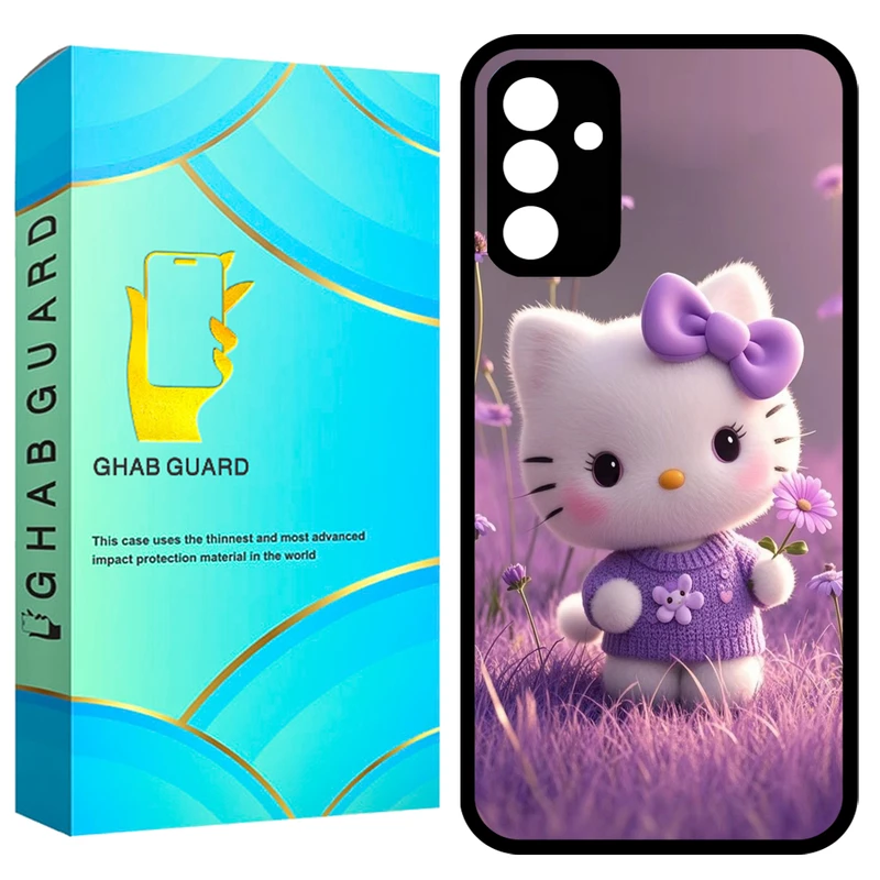 کاور قاب گارد طرح کیتی مدل GCHPA34 مناسب برای گوشی موبایل سامسونگ Galaxy A34 5G   