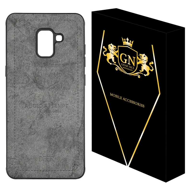 کاور قاب نایس محمدی مدل گوزنی مناسب برای گوشی موبایل سامسونگ Galaxy A8 Plus