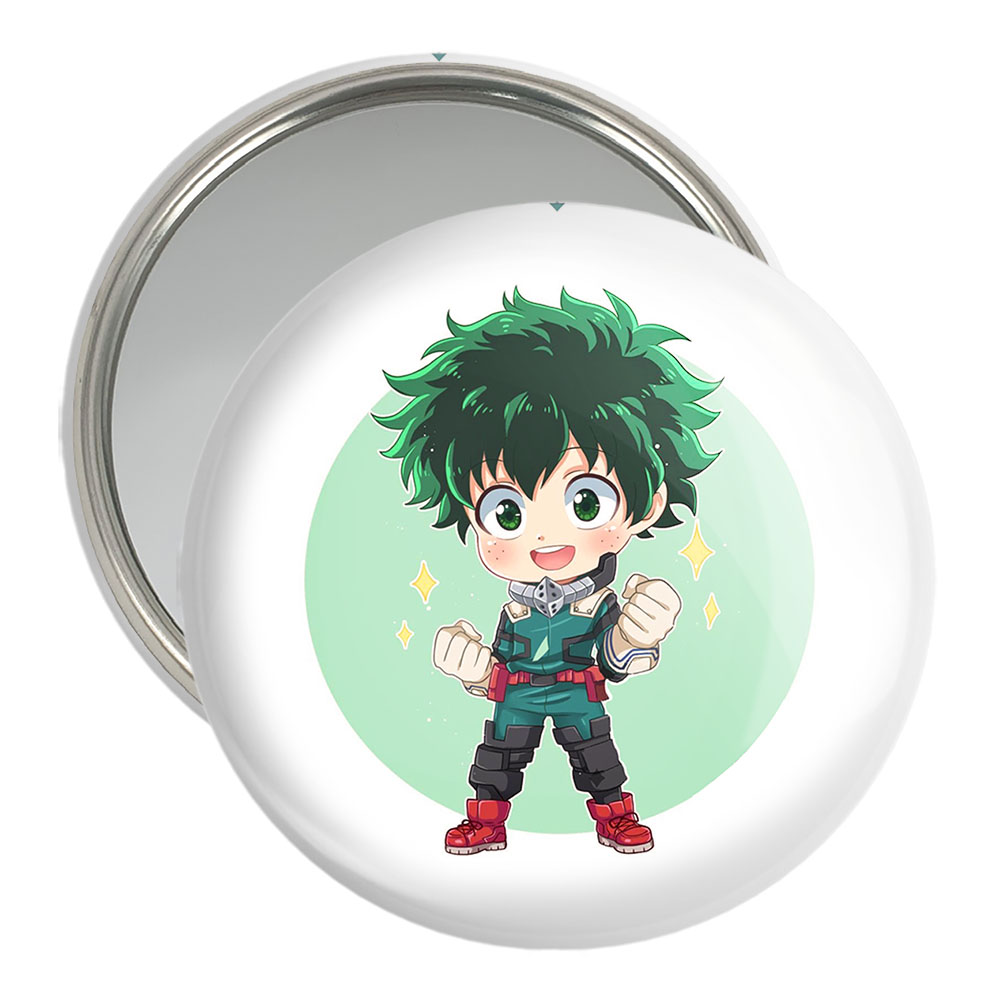 آینه جیبی خندالو مدل ایزوکو میدوریا انیمه آکادمی قهرمان من My Hero Academia  کد 10076