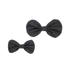 گیره مو دخترانه مدل پاپیون مادر دختری کد 32 مجموعه 2 عددی