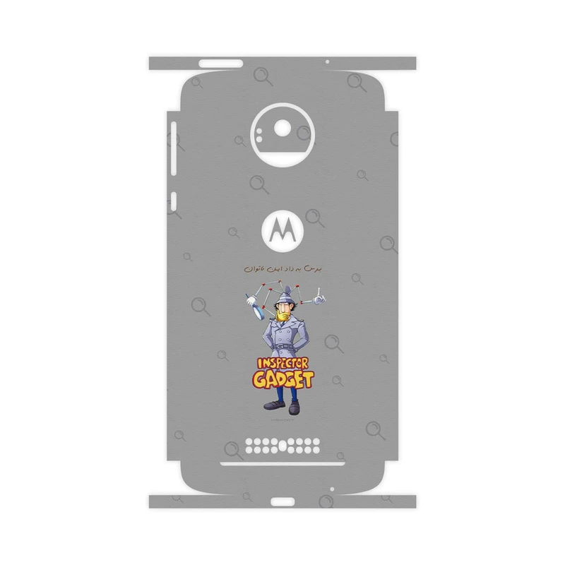 برچسب پوششی ماهوت مدل Inspector Gadget-FullSkin مناسب برای گوشی موبایل موتورولا Moto Z
