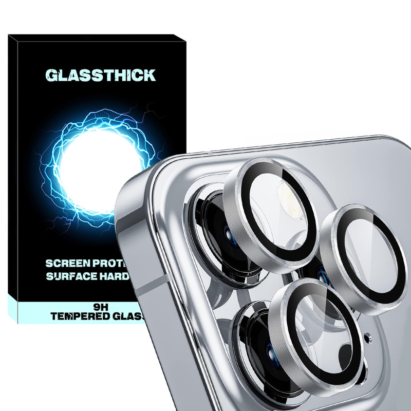 محافظ لنز دوربین گلستیک مدل Ring-Metal-GL مناسب برای گوشی موبایل اپل Iphone 15 Pro
