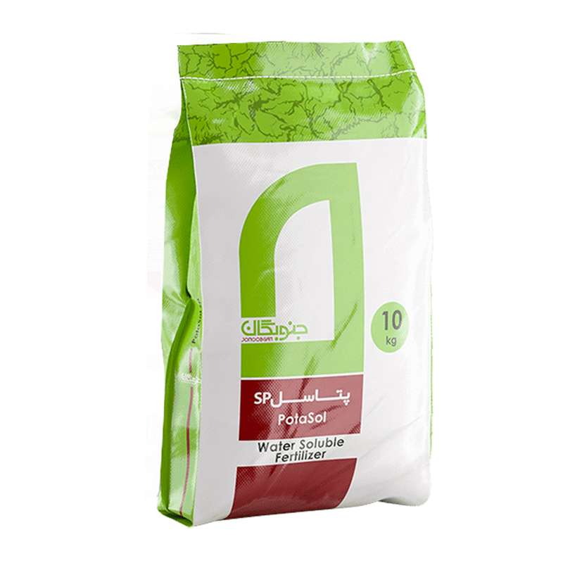 کود سولفات پتاسیم جنوبگان مدل پتاسل وزن 10 کیلوگرم