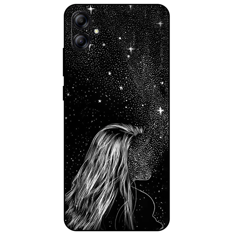 کاور مگافون طرح دخترانه مدل 8264 مناسب برای گوشی موبایل سامسونگ Galaxy A04e / F04     