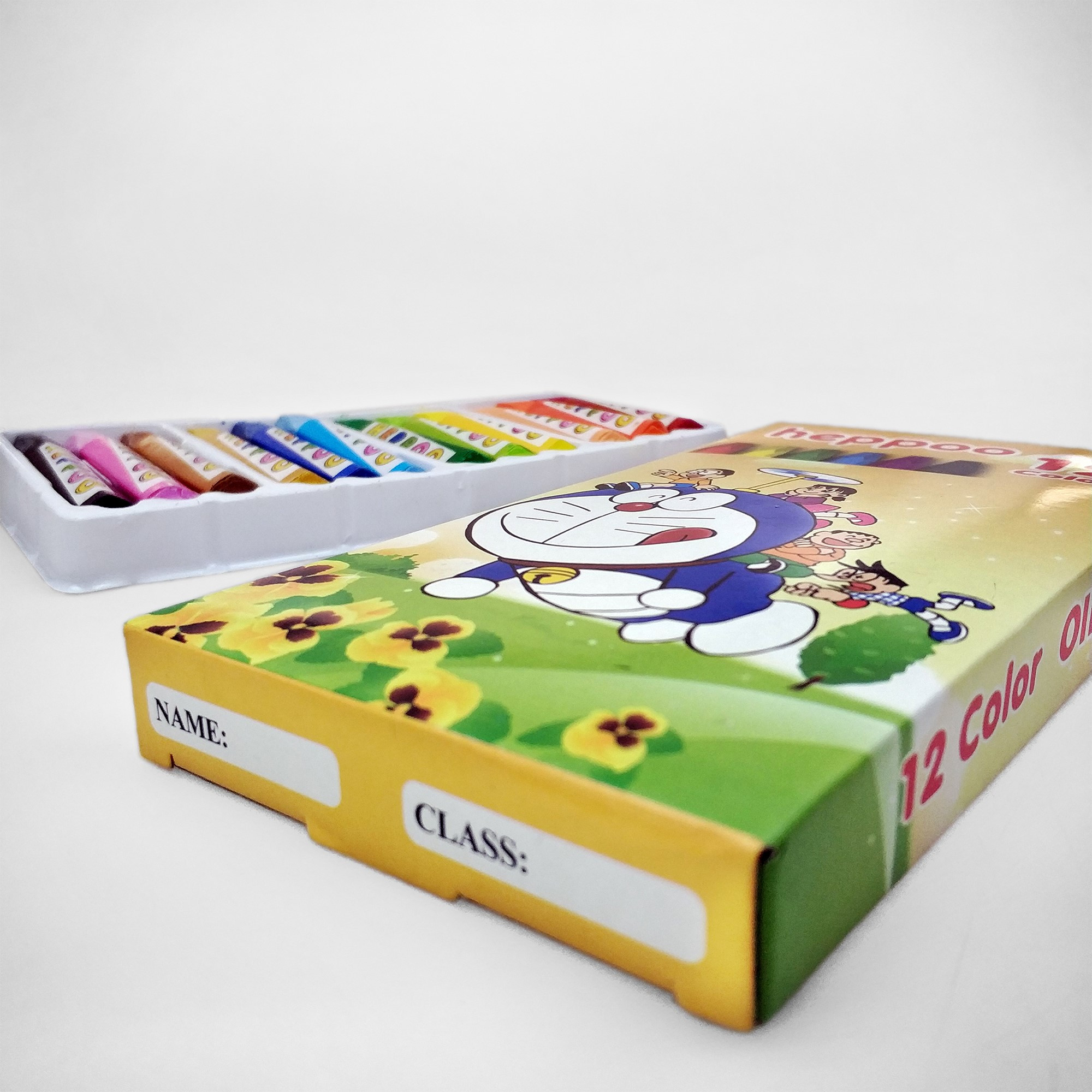 پاستل روغنی 12 رنگ هپو کد RS-2101