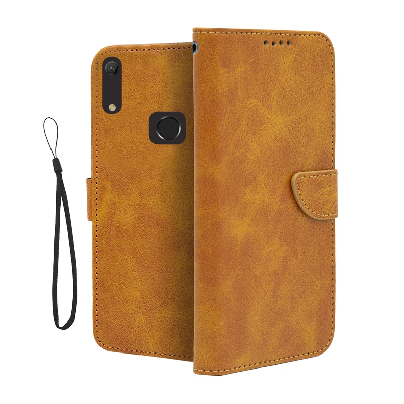 کیف کلاسوری مدل Morning مناسب برای گوشی موبایل Y6 2019 / Y6 Prime 2019 به همراه بندآویز