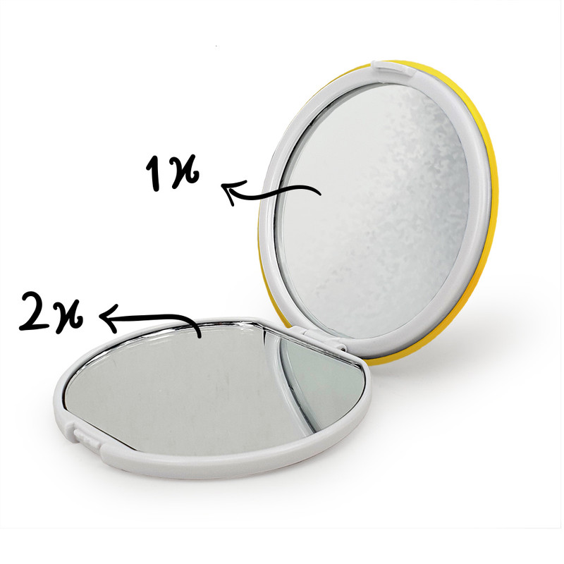 آینه جیبی خندالو طرح بیلی آیلیش Billie Eilish مدل تاشو کد 2761