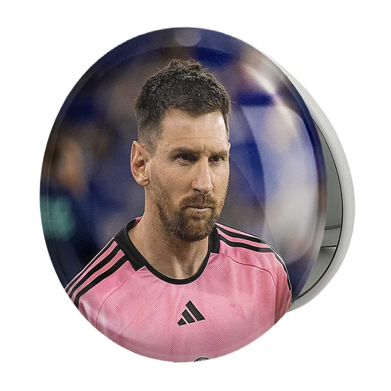 آینه جیبی خندالو طرح لیونل مسی مدل تاشو کد 36451