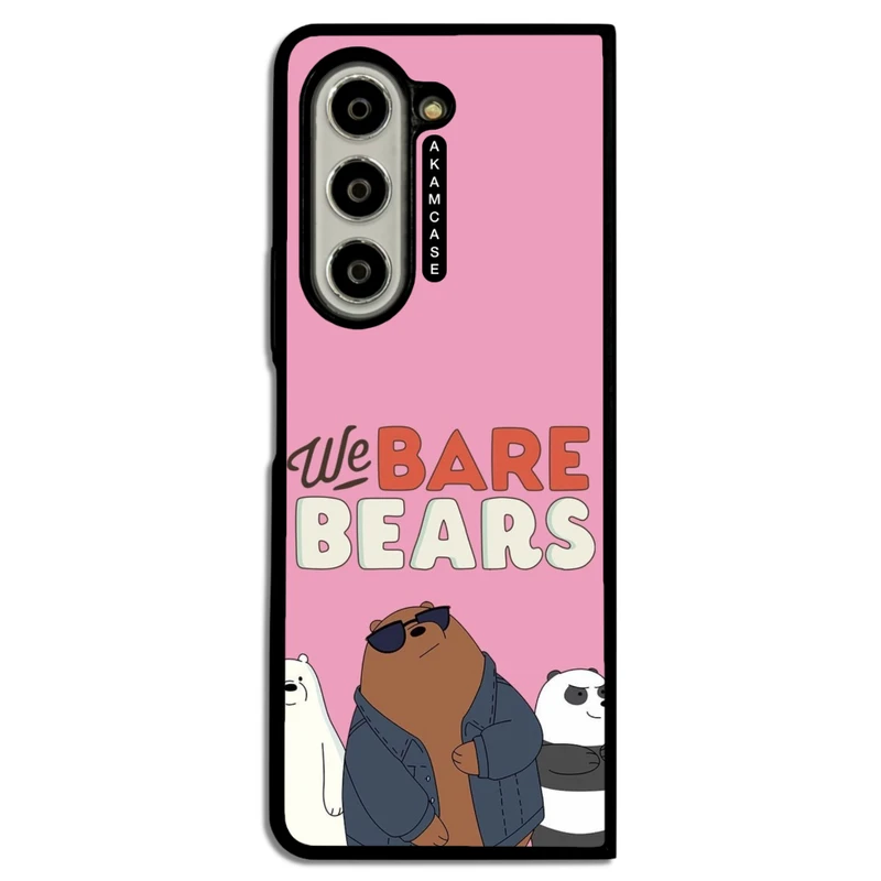 کاور آکام مدل AMCWSGZFOLD5-BARE BEAR3 مناسب برای گوشی موبایل سامسونگ Galaxy Z Fold 5