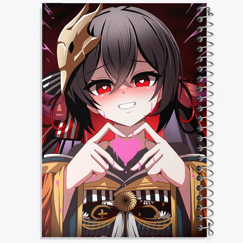 دفتر شطرنجی 50 برگ خندالو مدل بازی آزور لین (Azur Lane) کد 34273
