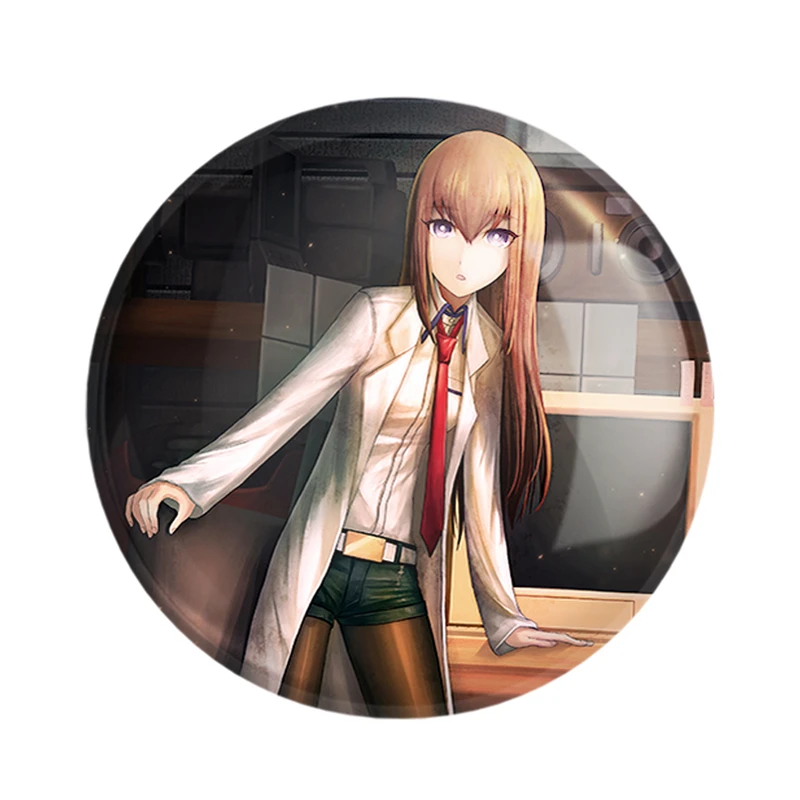 مگنت خندالو طرح کوریسو ماکیسه و رینتارو انیمه اشتاینز گیت کد 17496