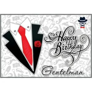 بنر تولد طرح کراوات کد 60-01 