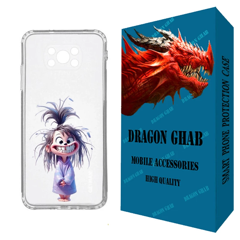 کاور دراگون قاب مدل CHPD کد 002 مناسب برای گوشی موبایل شیائومی Poco X3 / X3 Pro / X3 NFC