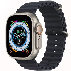 ساعت هوشمند 47 میلی متری مدل 7IN1 SEVEN PLUS IN ONE با بند سیلیکونی