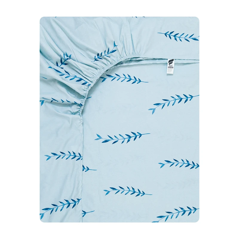 ملحفه نخ پنبه آدنو مدل Myrtle کد IR226 یک نفره سایز 120x200 سانتی‌متر