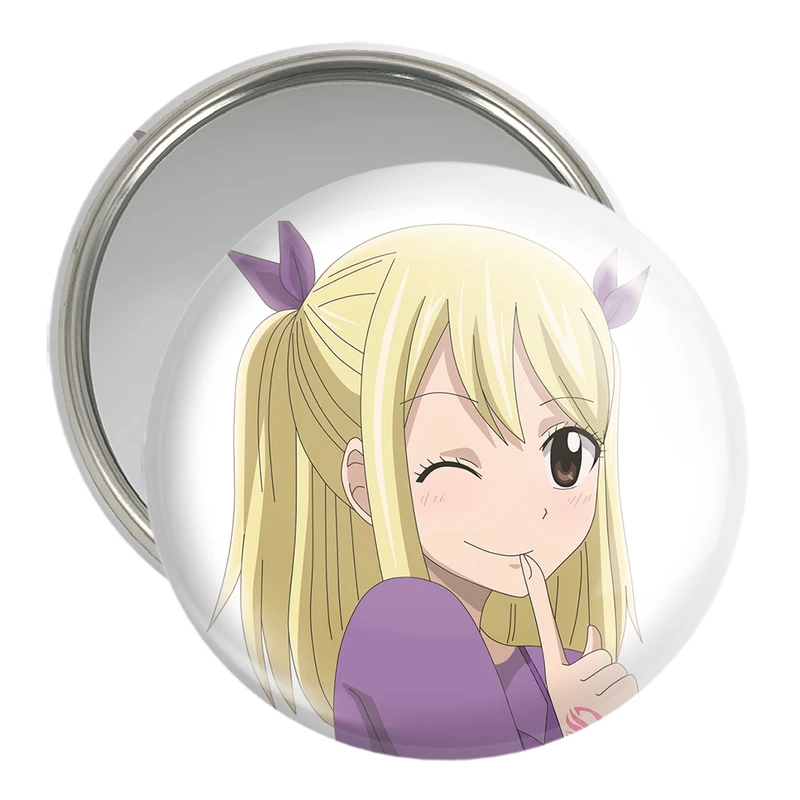آینه جیبی خندالو مدل لوسی انیمه فری تیل Fairy Tail  کد 16521