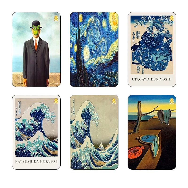 استيکر کارت کارنيکا طرح نقاشی‌ها کد 86457 مجموعه 6 عددی