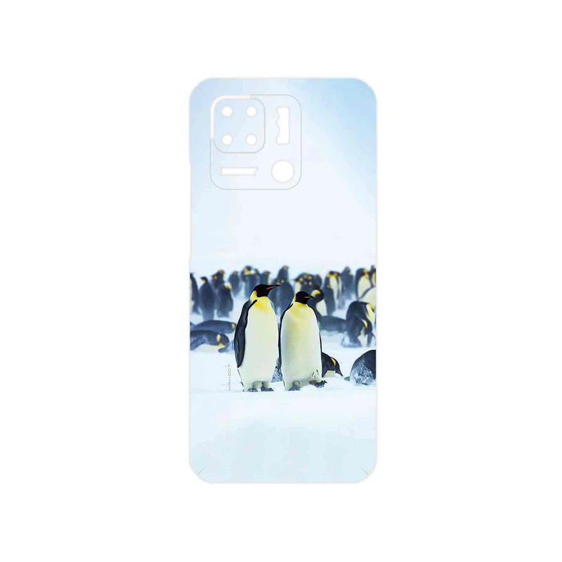 برچسب پوششی ماهوت مدل Penguin مناسب برای گوشی موبایل شیائومی Redmi 10 Power