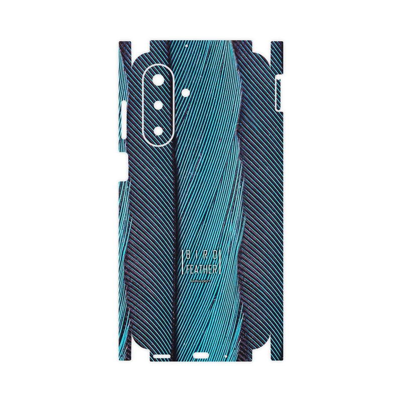 برچسب پوششی ماهوت مدل Turquoise feathers-FullSkin مناسب برای گوشی موبایل سامسونگ Galaxy A17 4G