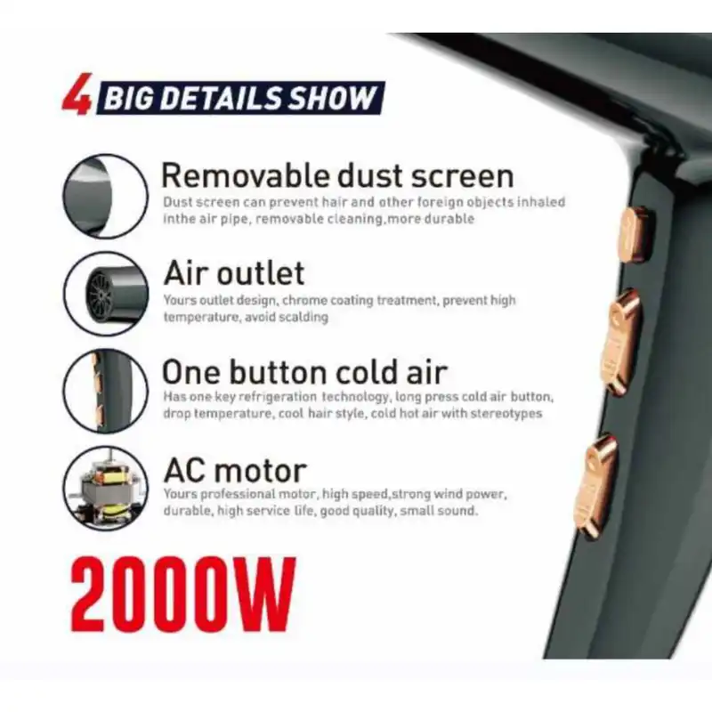 سشوار حرفه ای سونیفر مدل SF-9569