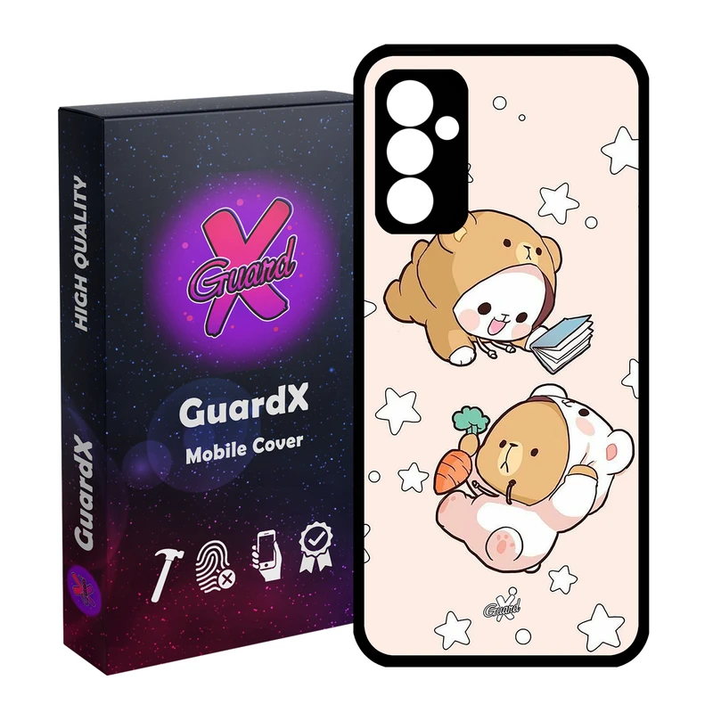 کاور گارد ایکس طرح Milk Mocha مدل Glass10540 مناسب برای گوشی موبایل سامسونگ Galaxy A55 / A55 5G