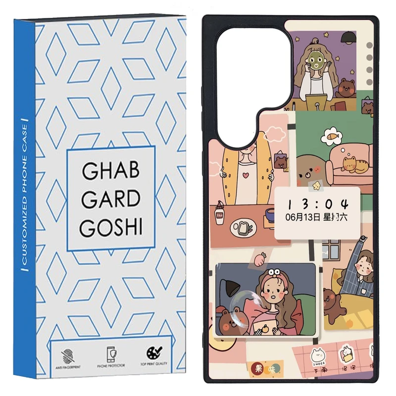 کاور قاب گارد گوشی طرح عروسکی کد TPU-040 مناسب برای گوشی موبایل سامسونگ Galaxy S23 Ultra
