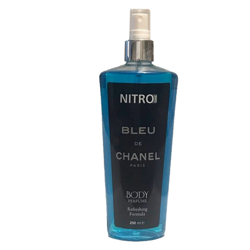 بادی اسپلش مردانه نیترو مدل BLUE CHANEL حجم 250 میلی لیتر بادی اسپلش مردانه نیترو مدل BLUE CHANEL حجم 250 میلی لیتر