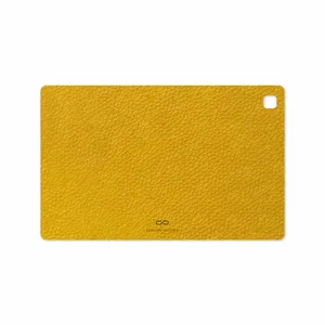 MAHOOT Mustard-Leather Cover Sticker for Samsung Galaxy Tab A7 10.4 LTE 2020 T505