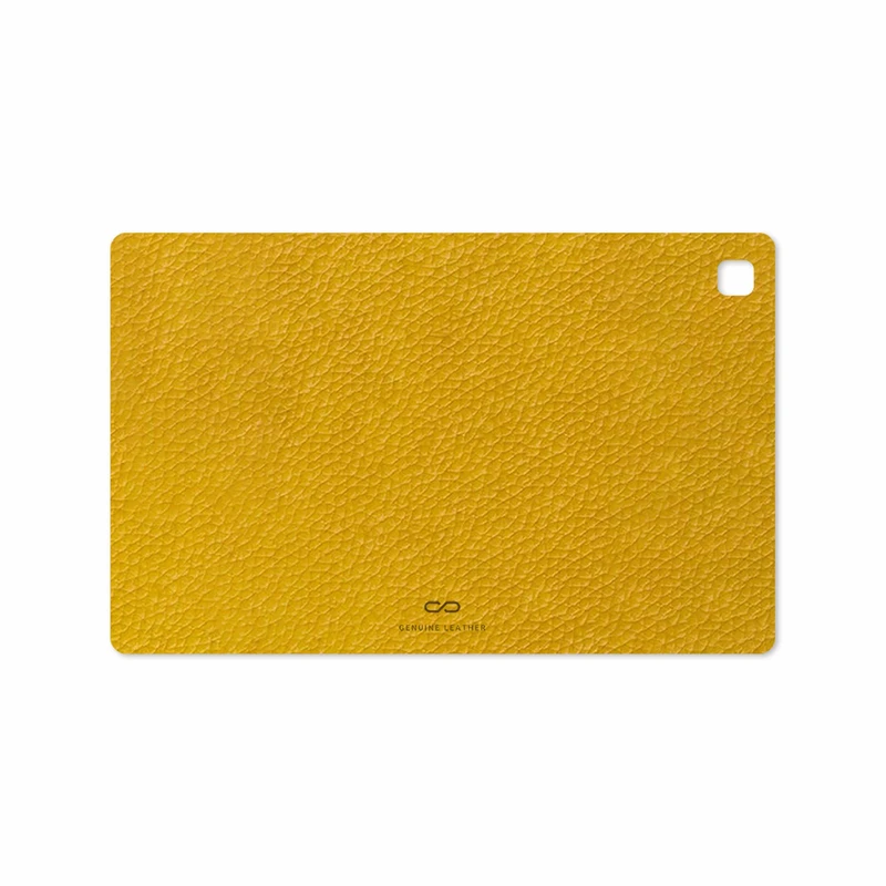 برچسب پوششی ماهوت مدل Mustard-Leather مناسب برای تبلت سامسونگ Galaxy Tab A7 10.4 LTE 2020 T505