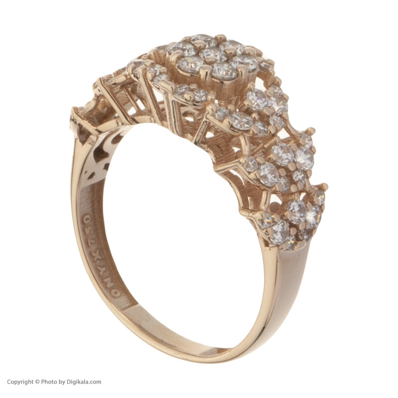 انگشتر طلا 18 عیار زنانه مایا ماهک مدل MR0428 طرح گندم