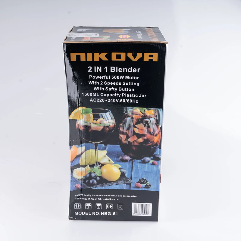 عکس شماره 7 : مخلوط کن و آسیاب کن نیکووا مدل nbg-61