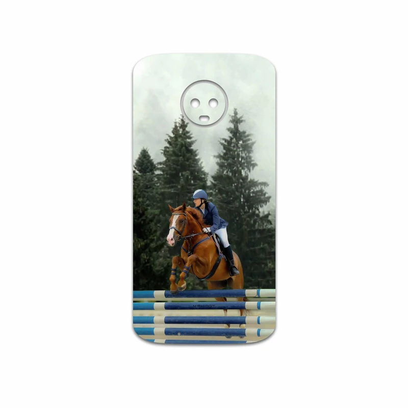 برچسب پوششی ماهوت مدل Equestrianism مناسب برای گوشی موبایل موتورولا Moto G6
