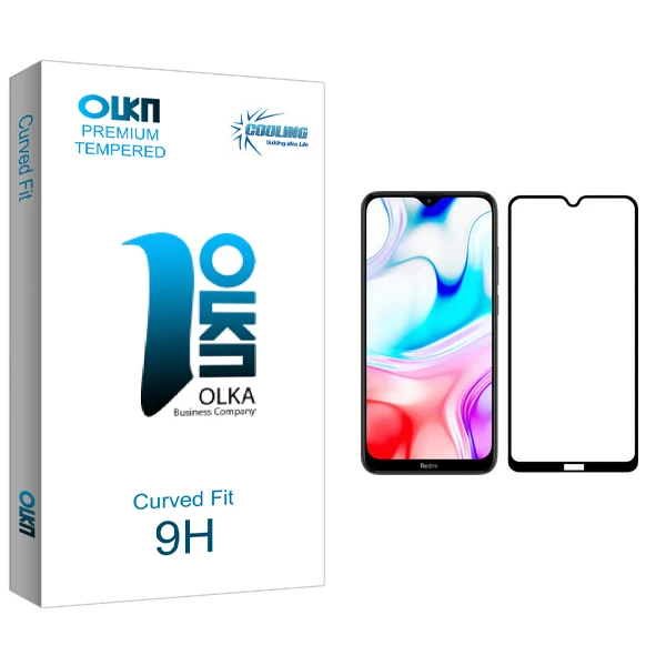 محافظ صفحه نمایش کولینگ مدل Olka glass مناسب برای گوشی موبایل شیائومی Redmi 8A