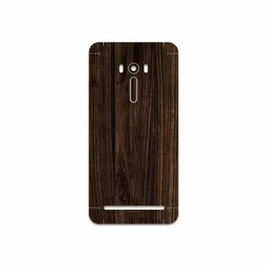 MAHOOT Dark Walnut Wood Cover Sticker for ASUS ZenFone Selfie