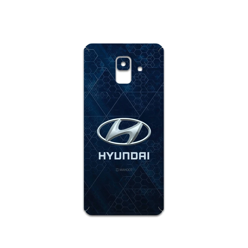 برچسب پوششی ماهوت مدل Hyundai مناسب برای گوشی موبایل سامسونگ Galaxy A6 2018