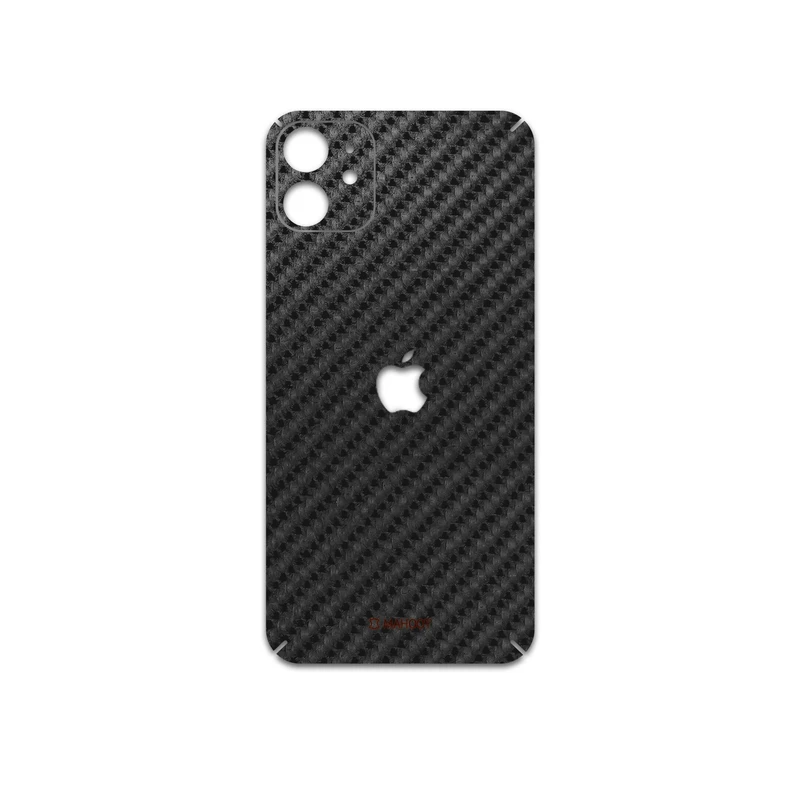 برچسب پوششی ماهوت مدل Shine-Carbon-Fiber مناسب برای گوشی موبایل اپل iPhone 11