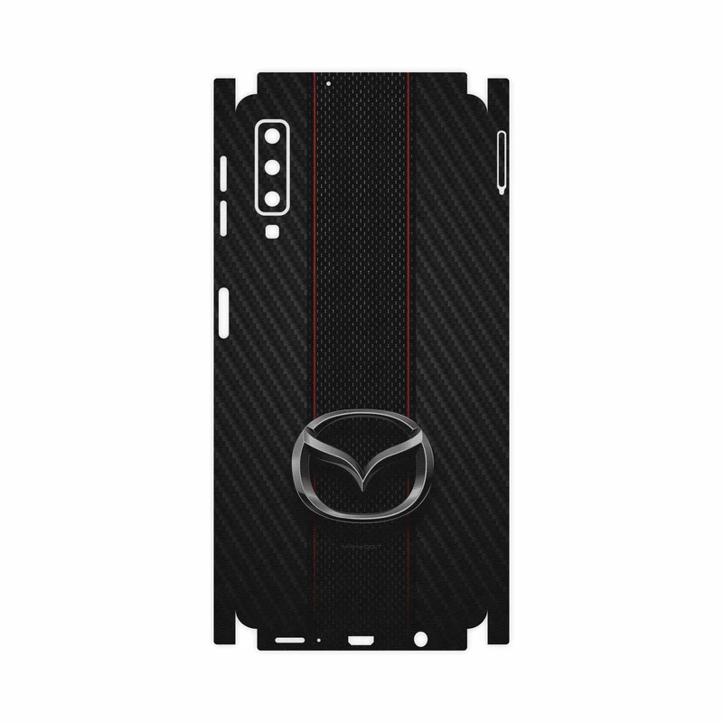 برچسب پوششی ماهوت مدل Mazda Motor-FullSkin مناسب برای گوشی موبایل سامسونگ Galaxy A7 2018