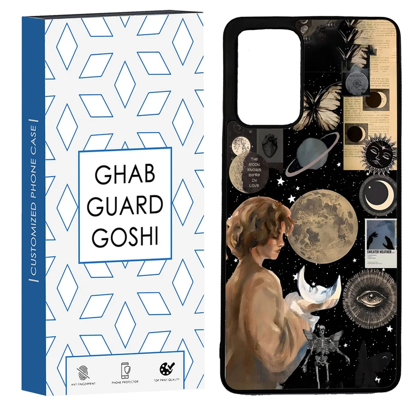 کاور قاب گارد گوشی طرح ماه کد TPU-059 مناسب برای گوشی موبایل سامسونگ Galaxy A72