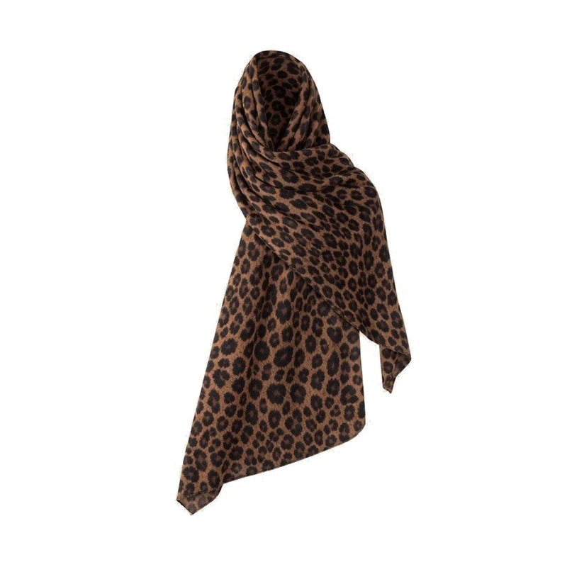 شال زنانه مدل مخمل پلنگی کد 69