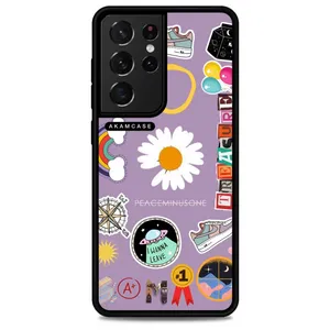 AKAM AMCWSGS21U-GOOD VIBES6 Cover For Samsung Galaxy S21 Ultra
