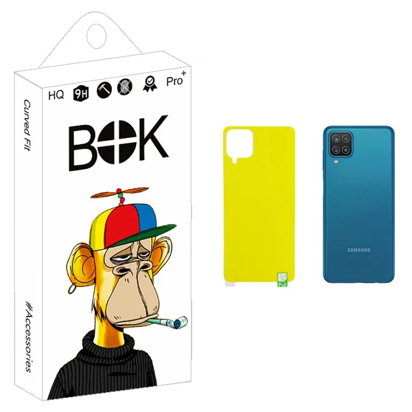 محافظ پشت گوشی بوک مدل +HD مناسب برای گوشی موبایل سامسونگ Galaxy A12