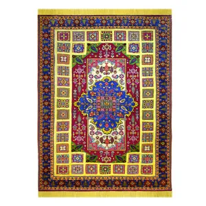 گلیم دستباف سه متری مدل ترنج خشتی کد 2015