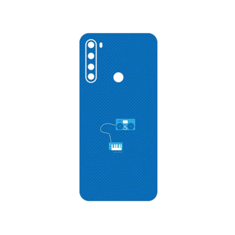 برچسب پوششی ماهوت مدل Minimal DJ Icon مناسب برای گوشی موبایل شیائومی Redmi Note 8 2021